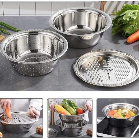 3-in-1 Kitchen Basin